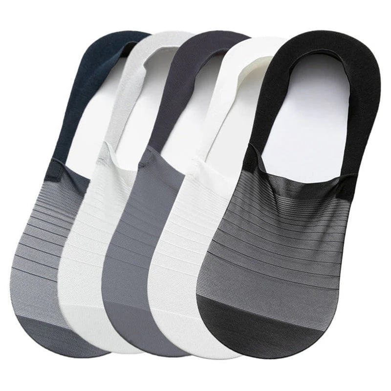 🔥5 Paar Ice Silk No-Show Socken Set