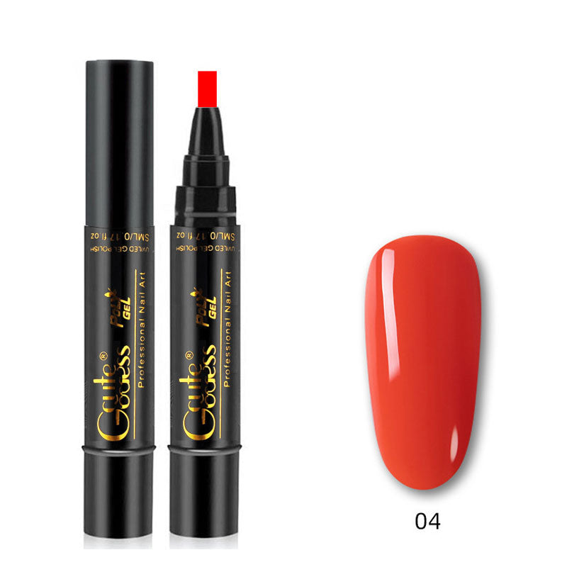💅✨ 3-in-1 Gellack-Stift: Grundierung + Farbe + Versiegelung in Einem! | Schnelle Maniküre