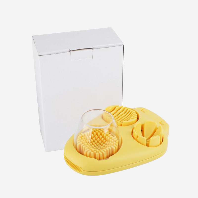 🍳 Schluss mit zerbröckelten Eiern! Der 3-in-1 Schneider für perfekte Scheiben & Würfel ✨
