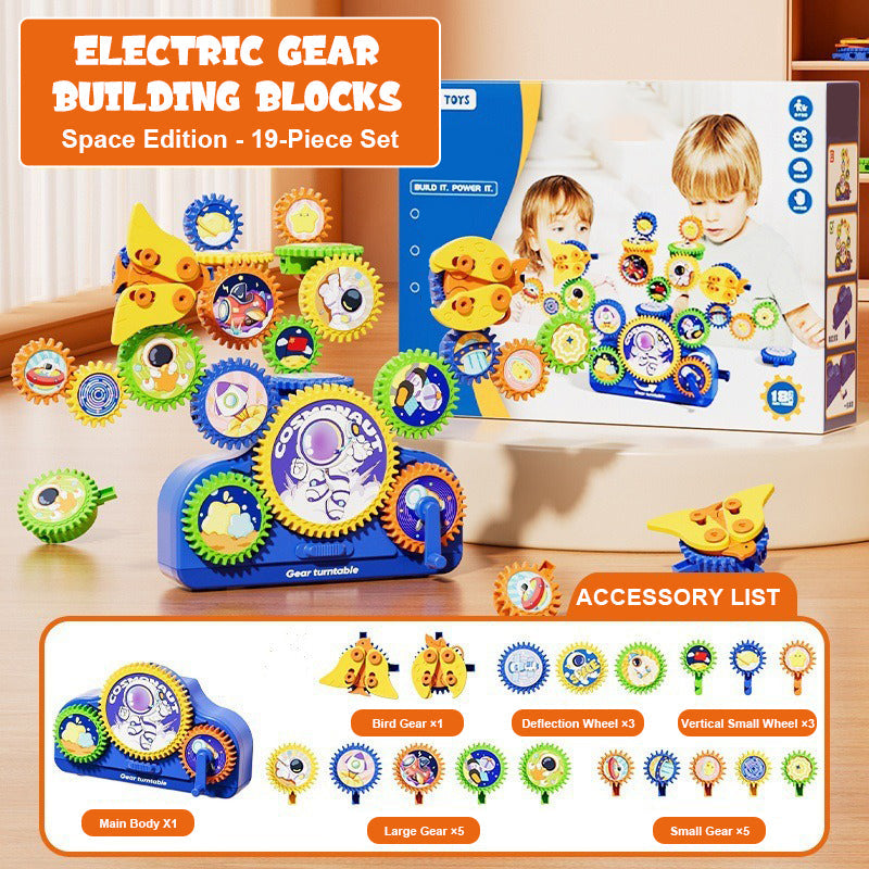 Winter-Sale 🔥 30% Rabatt: Elektro Getriebe-Bausteine Set I STEM Spielzeug 🧠