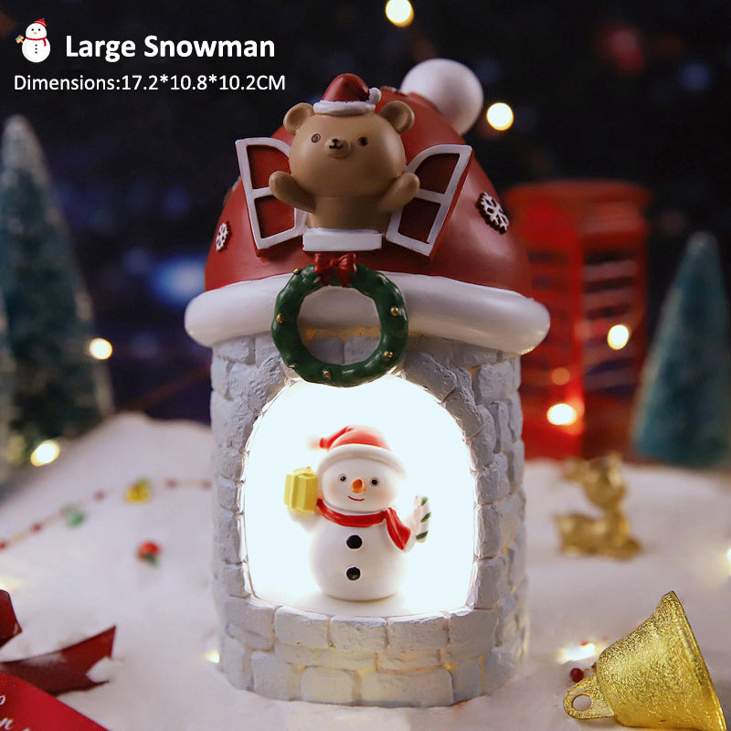 💥 BLACK WEEK DEAL! -40% 🎁 | LED Weihnachtshaus Lampe 🎄 | Adventsdeko Warmweiß ✨