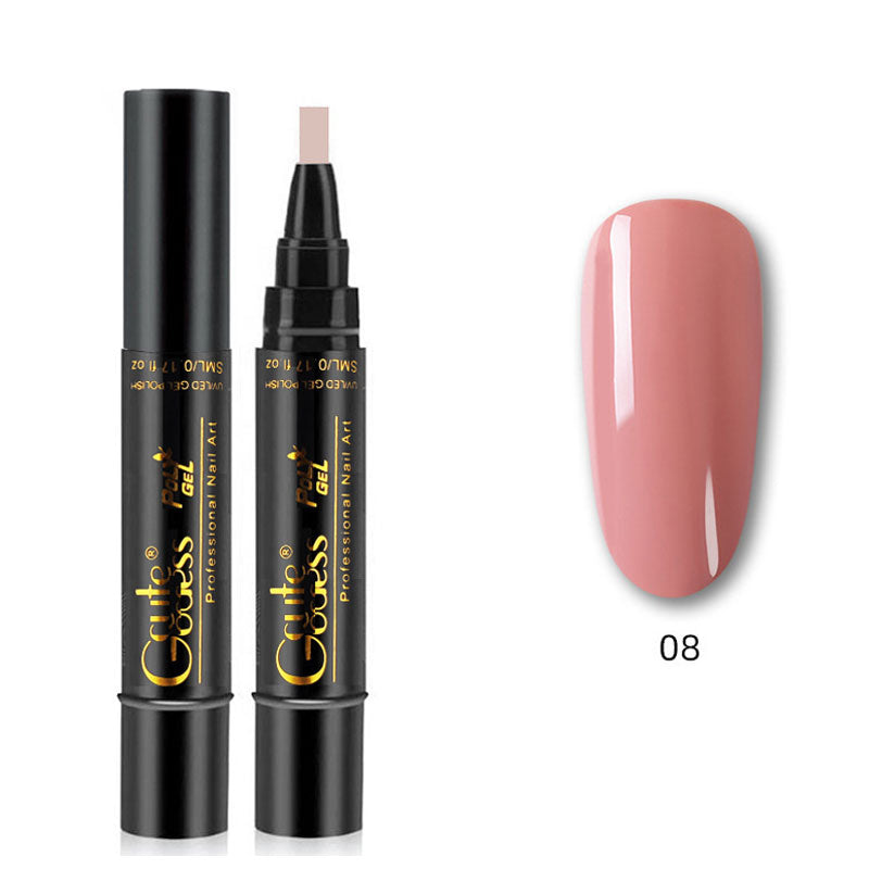 💅✨ 3-in-1 Gellack-Stift: Grundierung + Farbe + Versiegelung in Einem! | Schnelle Maniküre