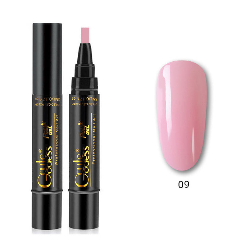💅✨ 3-in-1 Gellack-Stift: Grundierung + Farbe + Versiegelung in Einem! | Schnelle Maniküre