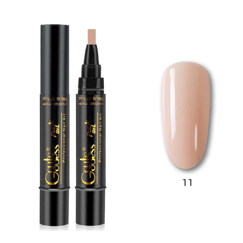 💅✨ 3-in-1 Gellack-Stift: Grundierung + Farbe + Versiegelung in Einem! | Schnelle Maniküre