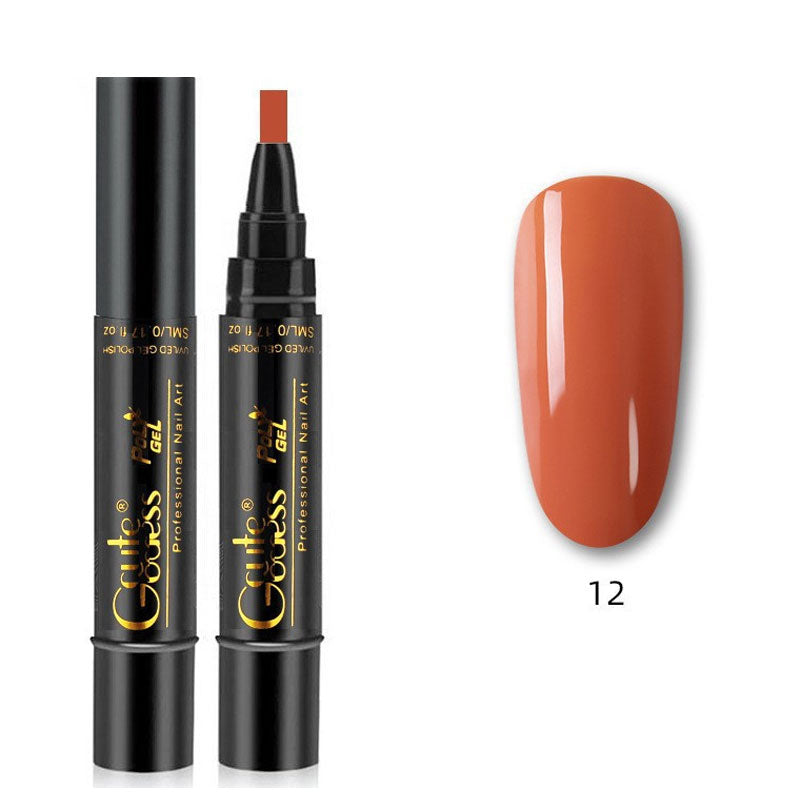 💅✨ 3-in-1 Gellack-Stift: Grundierung + Farbe + Versiegelung in Einem! | Schnelle Maniküre