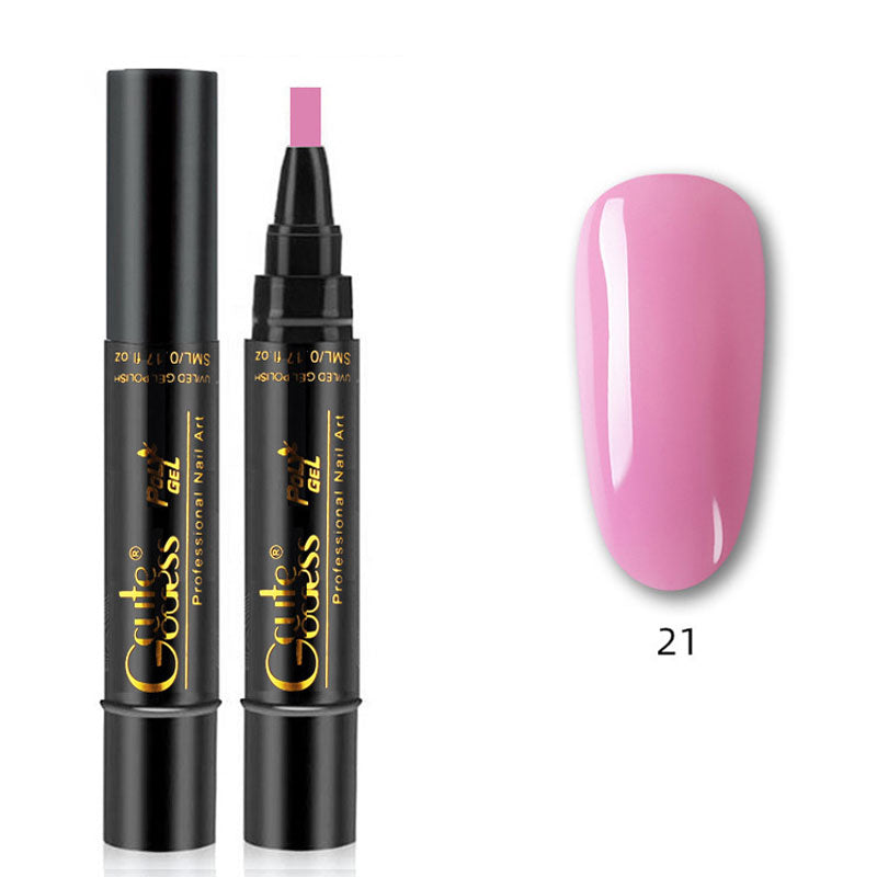 💅✨ 3-in-1 Gellack-Stift: Grundierung + Farbe + Versiegelung in Einem! | Schnelle Maniküre