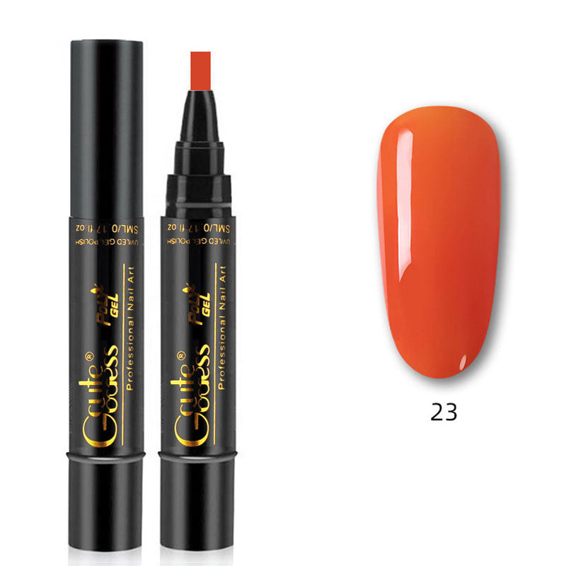 💅✨ 3-in-1 Gellack-Stift: Grundierung + Farbe + Versiegelung in Einem! | Schnelle Maniküre
