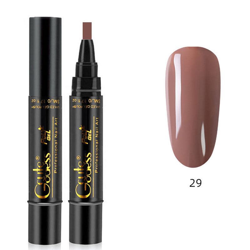 💅✨ 3-in-1 Gellack-Stift: Grundierung + Farbe + Versiegelung in Einem! | Schnelle Maniküre