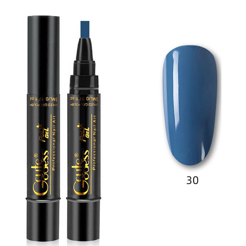 💅✨ 3-in-1 Gellack-Stift: Grundierung + Farbe + Versiegelung in Einem! | Schnelle Maniküre