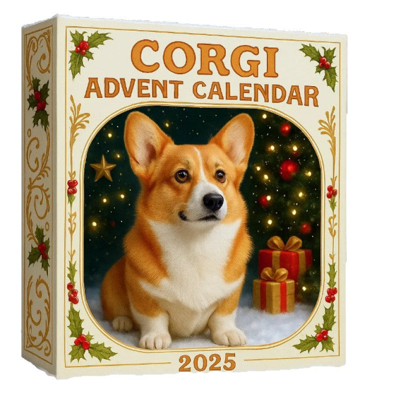 🐶 Corgi Adventskalender 2025 | 24 Mini Figuren 🎁 Sicher Kaufen auf Rechnung mit Klarna