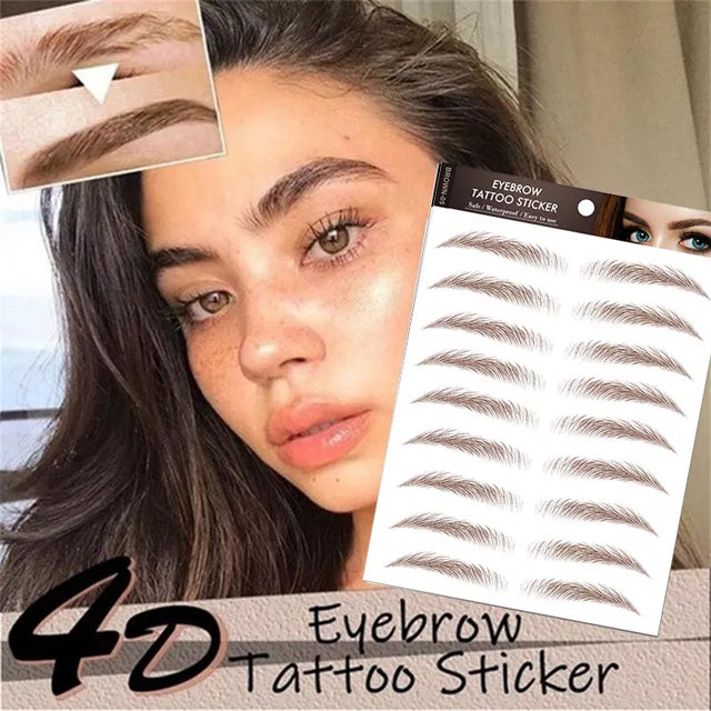 Simulation Waterproof Eyebrow Sticker