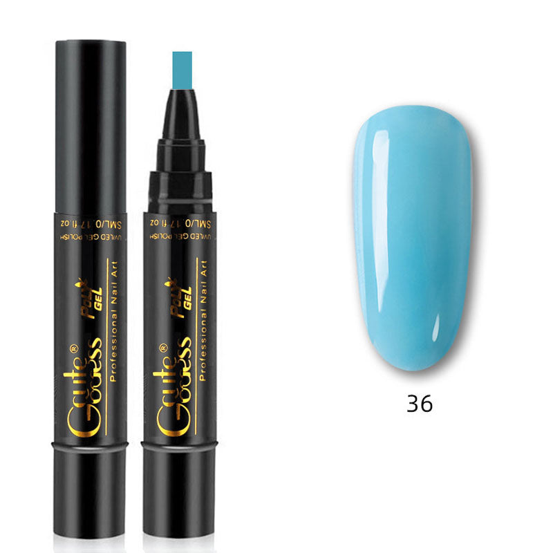 💅✨ 3-in-1 Gellack-Stift: Grundierung + Farbe + Versiegelung in Einem! | Schnelle Maniküre
