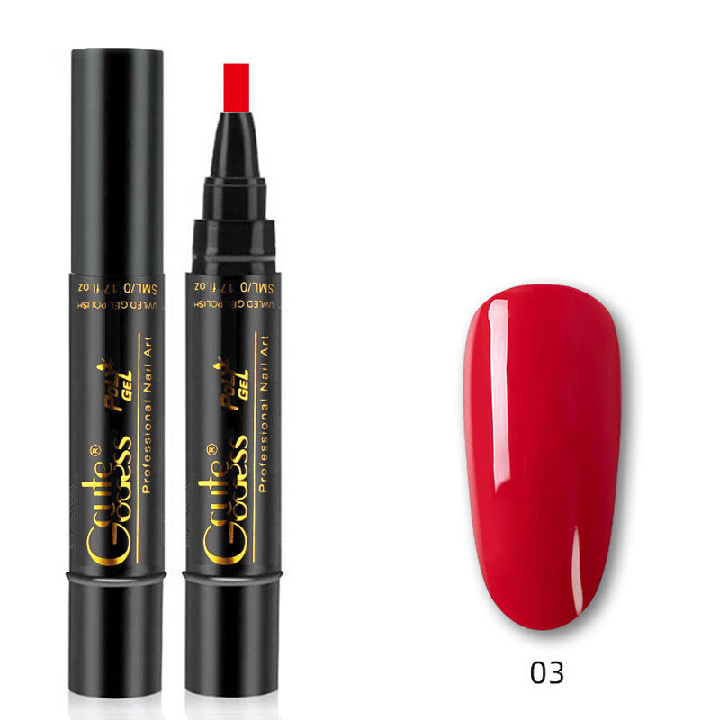 💅✨ 3-in-1 Gellack-Stift: Grundierung + Farbe + Versiegelung in Einem! | Schnelle Maniküre