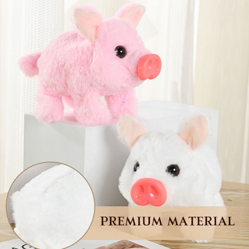 🐽 Anti-Stress Plüsch-Schwein 🐷 – Interaktives Spielzeug mit „Oink Oink“-Sound & Gehfunktion!