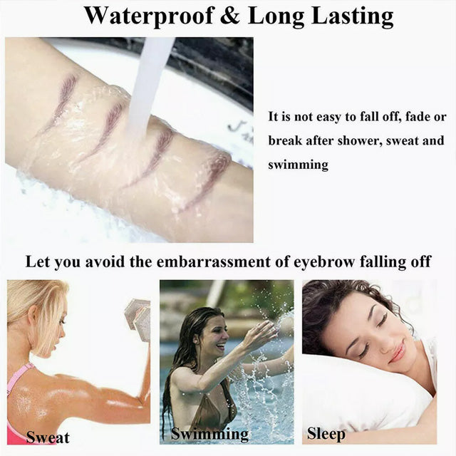 Simulation Waterproof Eyebrow Sticker