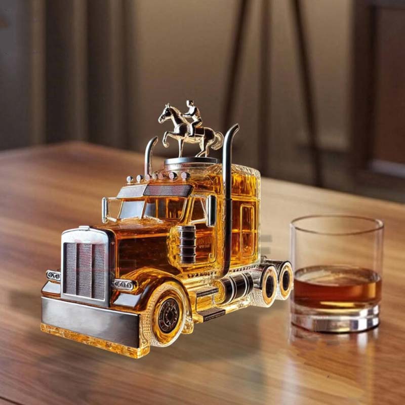 Truck Whiskyflaschen