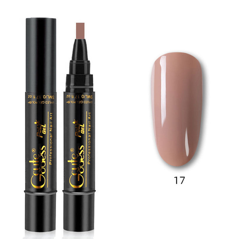 💅✨ 3-in-1 Gellack-Stift: Grundierung + Farbe + Versiegelung in Einem! | Schnelle Maniküre