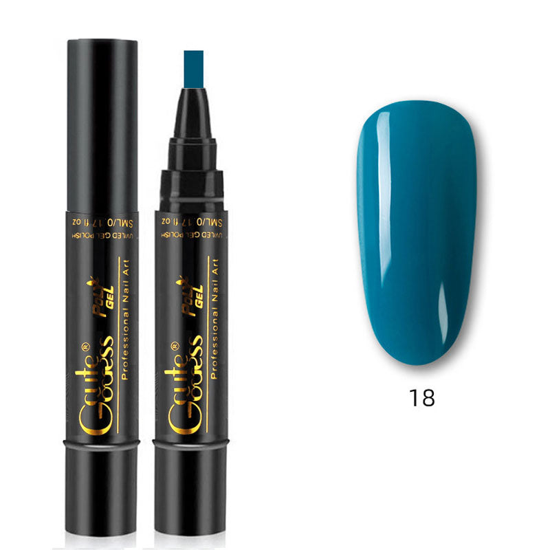 💅✨ 3-in-1 Gellack-Stift: Grundierung + Farbe + Versiegelung in Einem! | Schnelle Maniküre