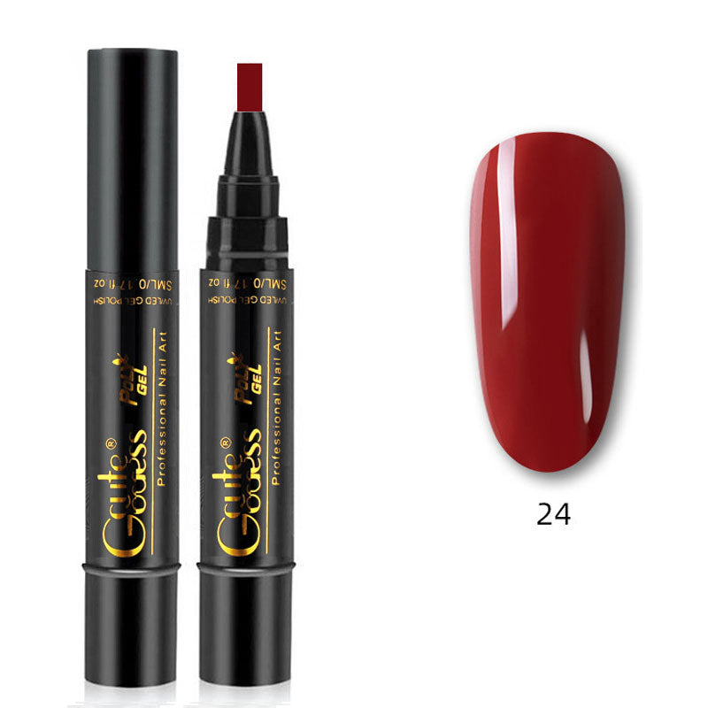 💅✨ 3-in-1 Gellack-Stift: Grundierung + Farbe + Versiegelung in Einem! | Schnelle Maniküre