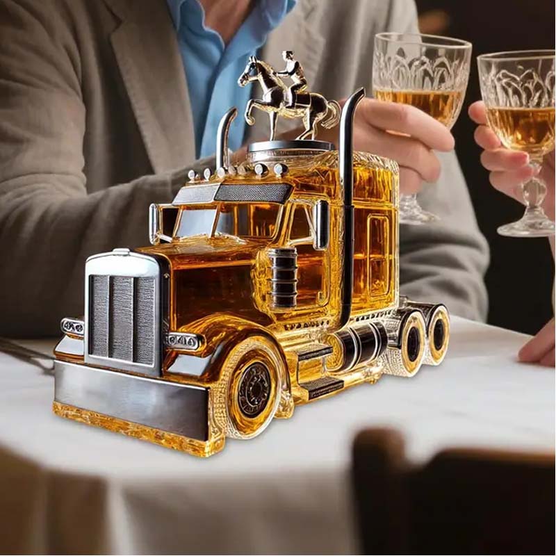 Truck Whiskyflaschen