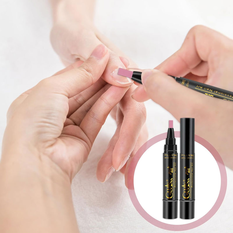 💅✨ 3-in-1 Gellack-Stift: Grundierung + Farbe + Versiegelung in Einem! | Schnelle Maniküre