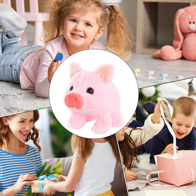 🐽 Anti-Stress Plüsch-Schwein 🐷 – Interaktives Spielzeug mit „Oink Oink“-Sound & Gehfunktion!