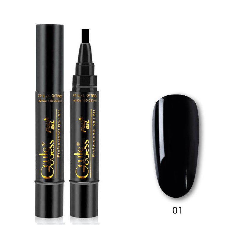 💅✨ 3-in-1 Gellack-Stift: Grundierung + Farbe + Versiegelung in Einem! | Schnelle Maniküre
