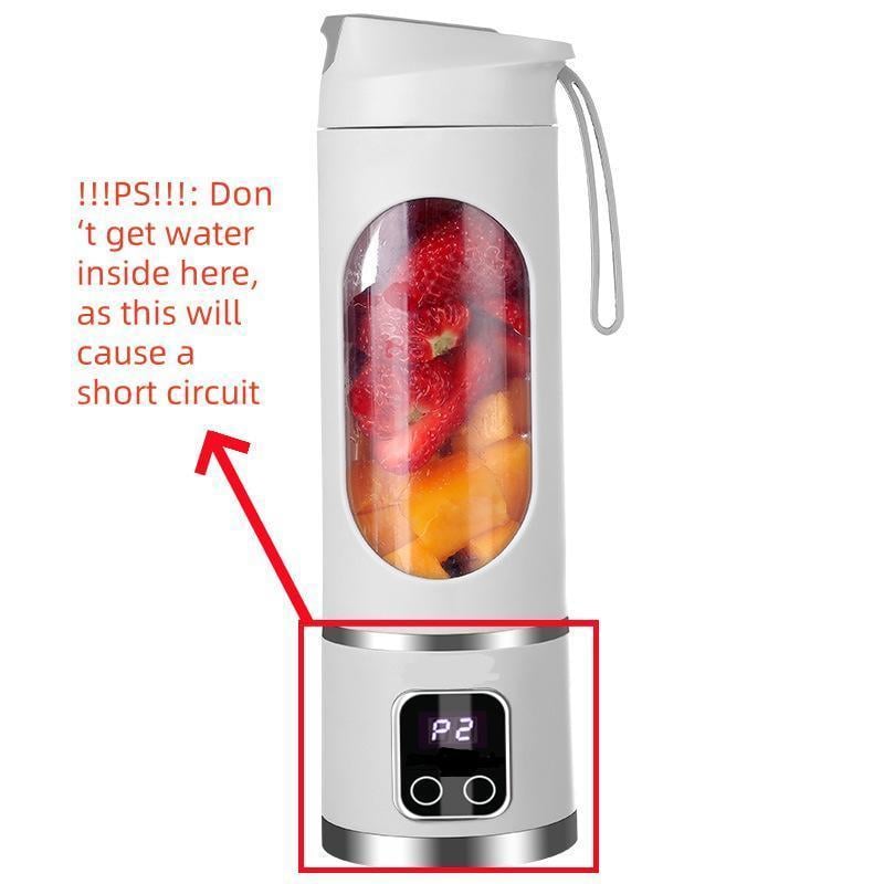 🚀 USB Standmixer To Go 🥤 | Digitales LED-Display | Auslaufsicherer Kompakt-Blender für Smoothie & Shake 🔒
