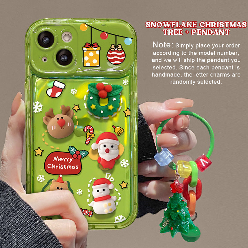 🎅✨ Weihnachts-Handyhülle in limitierter Auflage mit Klappspiegel