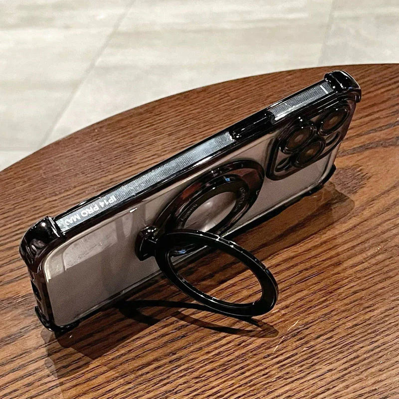 Magnetische Linsen-Telefonschutzhülle mit Ständer