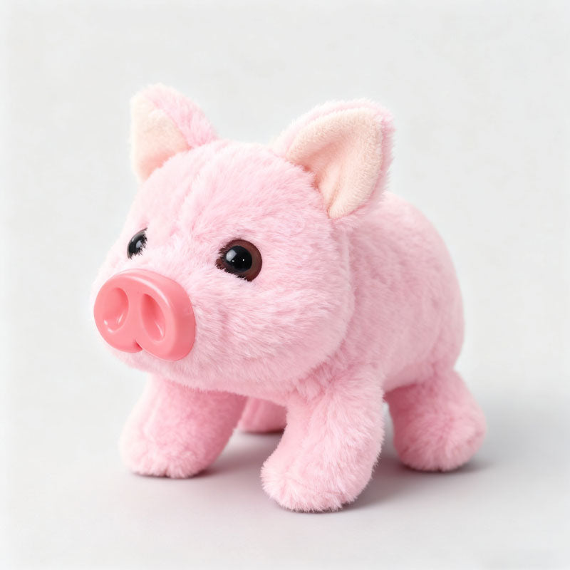 🐽 Anti-Stress Plüsch-Schwein 🐷 – Interaktives Spielzeug mit „Oink Oink“-Sound & Gehfunktion!