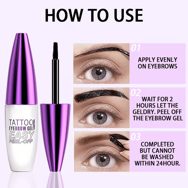 🌟Wochenangebot: KAUFEN 1 ERHALTEN 1 GRATIS🔥Semi-permanentes Augenbrauen-Tattoo-Gel