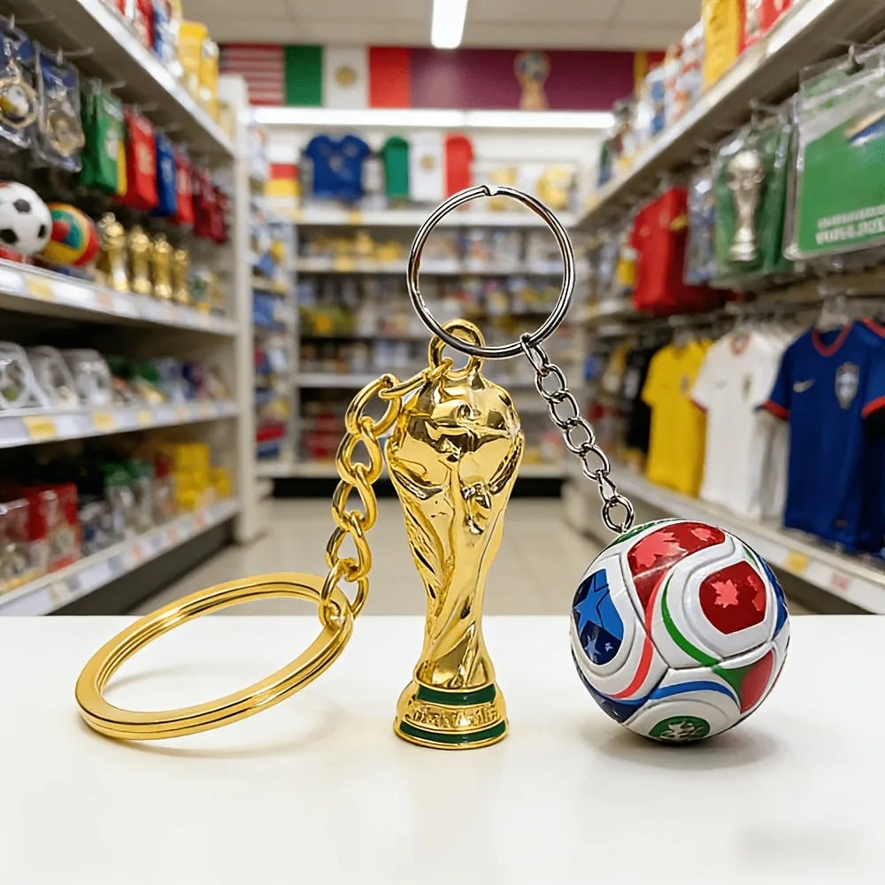⚽ Premium Fußball-Schlüsselanhänger 2026 — Sichern Sie sich ein Stück Geschichte! 🏆🔥