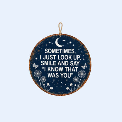 „ICH WEISS, DASS DU DAS WARST.“ – Ein Zeichen der Liebe für deinen Garten 🌙