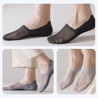 🔥5 Paar Ice Silk No-Show Socken Set