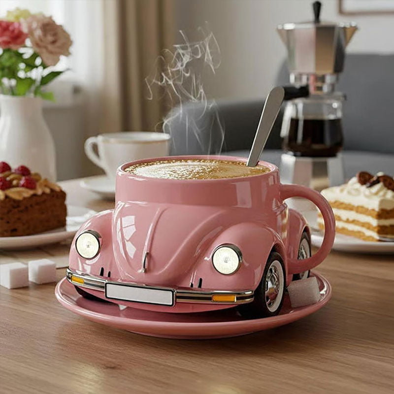 Nostalgische Käfer Kaffeetasse