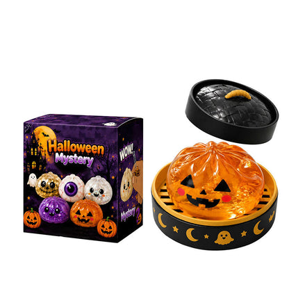 👻 Premium Halloween Knautschspielzeug — Wunschmodell wählen (Keine Blindbox)! 👁️