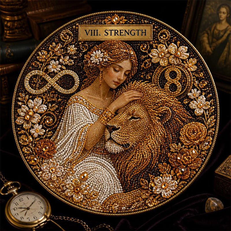 ✨ Bring Deine Träume zum Strahlen: DIY 5D Diamond Painting "Große Arkana" – Deine Magische Energie für Zuhause 🔮