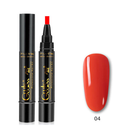 💅✨ 3-in-1 Gellack-Stift: Grundierung + Farbe + Versiegelung in Einem! | Schnelle Maniküre