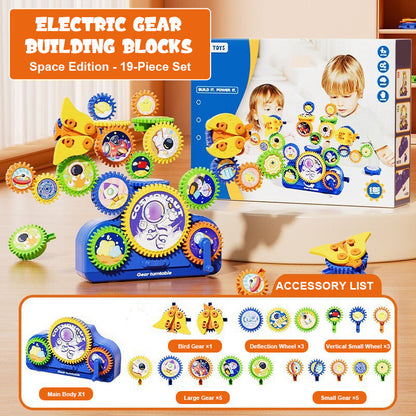 Winter-Sale 🔥 30% Rabatt: Elektro Getriebe-Bausteine Set I STEM Spielzeug 🧠