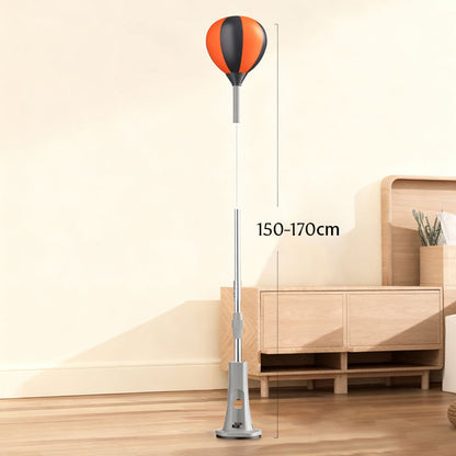 💥 50% BLACK FRIDAY DEAL! 🥊 Standboxsack mit Speedball ⭐ | Verstellbar & Geräuscharm | Starker Saugnapf 🏠