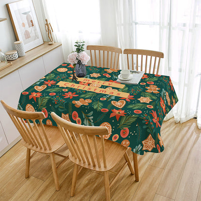 💥 40% VORWEIHNACHTS-SALE! 🎅 | Weihnachtstischdecke ✨ | Wasserabweisend & Festlich 🍽️