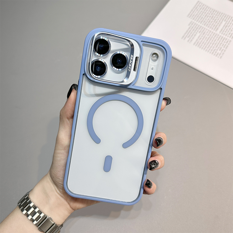 📱 2-in-1 Magnetic Case: Stoßfest mit Flip-Objektivschutz & Kickstand ✨