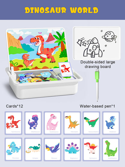 💥 50% BLACK FRIDAY DEAL! 🧩 Magnetisches Gesichter Puzzle | Kreatives Lernspielzeug 👶