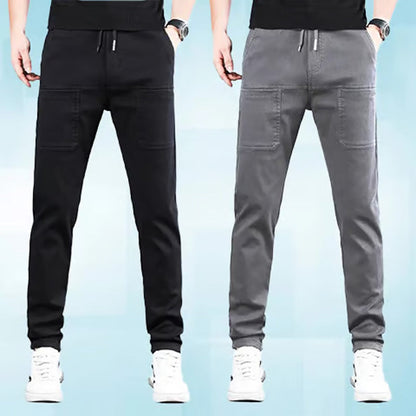 Strapazierfähige Cargohose mit hohem Stretchanteil und mehreren Taschen