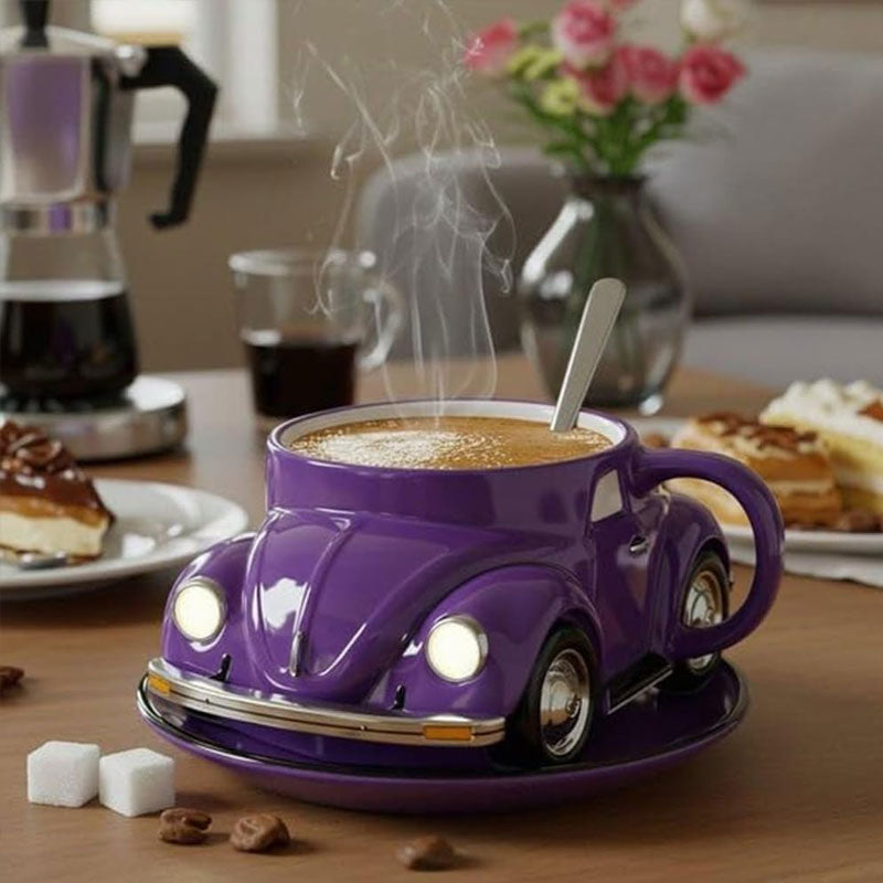Nostalgische Käfer Kaffeetasse
