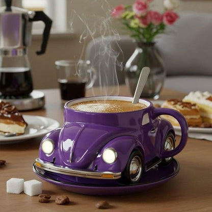 Nostalgische Käfer Kaffeetasse