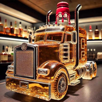 Truck Whiskyflaschen