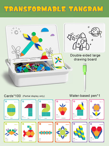 💥 50% BLACK FRIDAY DEAL! 🧩 Magnetisches Gesichter Puzzle | Kreatives Lernspielzeug 👶