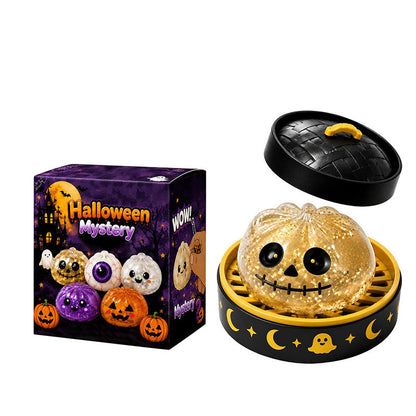 👻 Premium Halloween Knautschspielzeug — Wunschmodell wählen (Keine Blindbox)! 👁️